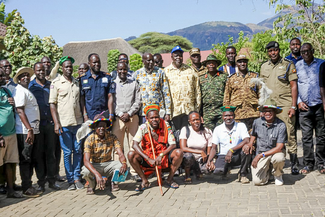 Festival delegates and institutional representatives gathered for a group photograph in Moroto